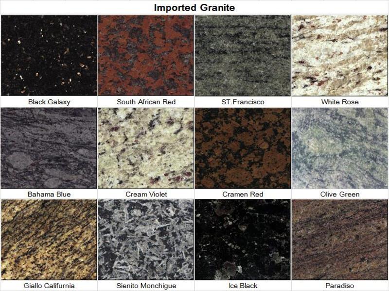 granite colors