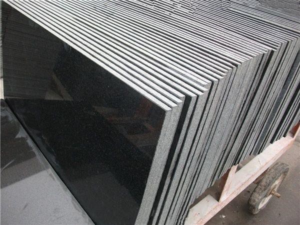 Rajola de granit negre absolut