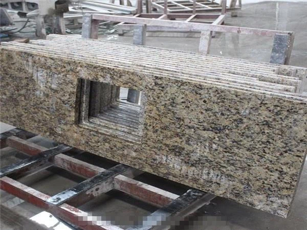 Santa Cecilia granite kitchen tops