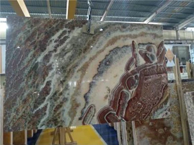 Lloses d'ònix vermell