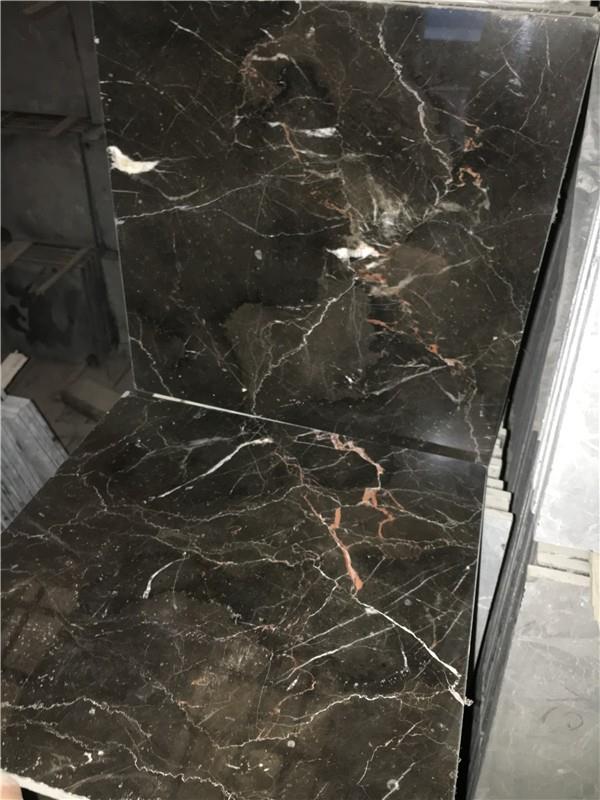 dark brown emperador marble tiles for floor