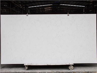 Taulells de cuina de quars blanc de Carrara