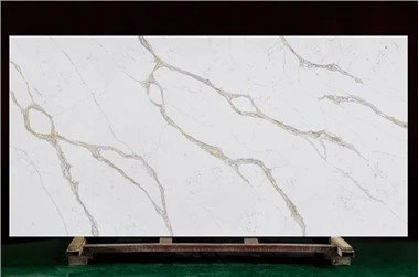 Quars blanc amb venes d'or