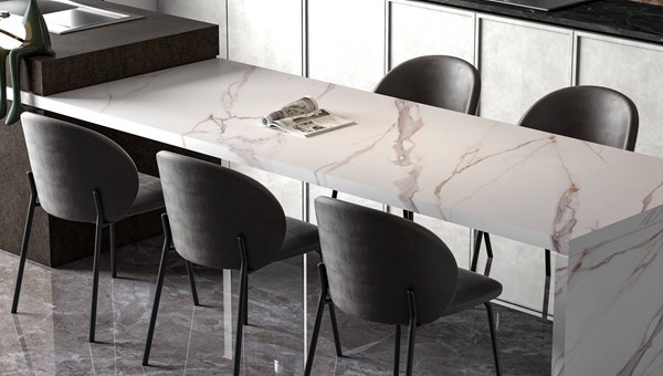 Calacatta Oro Sintered Stone Island