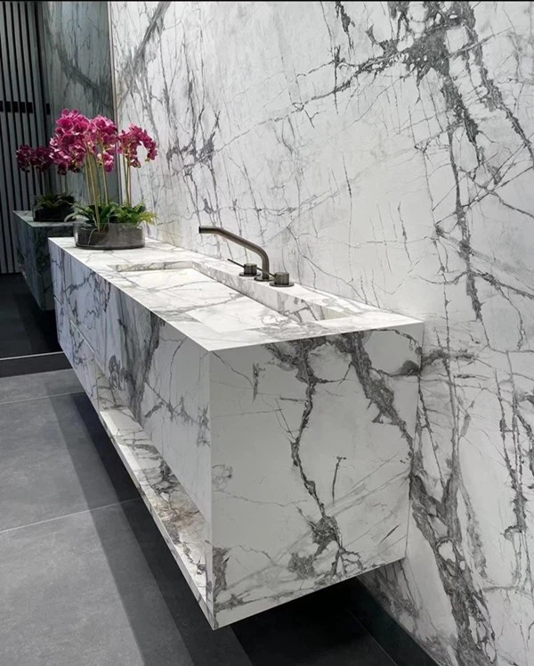 Iceberg White Marble tiles