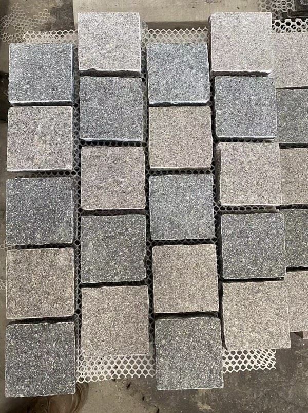 Porphyry Granite Cube