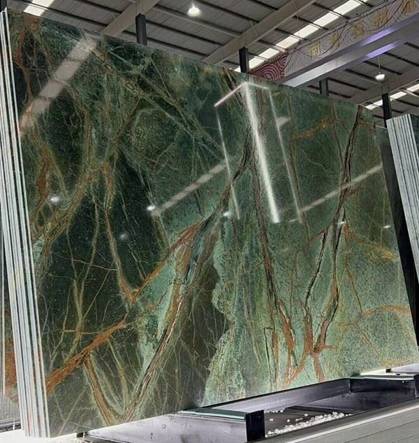 Rainforest Green Marble pattern