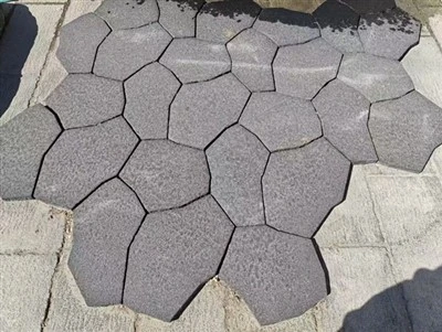 Banderes de granit negre