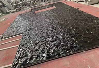 Basalt de ondulació d'aigua negra