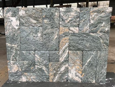 Mur de pedra d'ònix