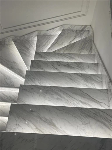 Marbre blanc per escales
